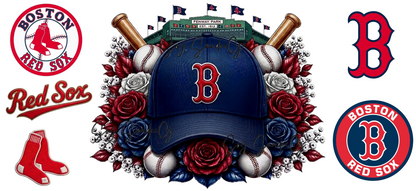 Red Sox - UVDTF Wrap for cups/hard surfaces sticker