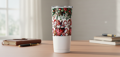 Red Gnome Mugs - UVDTF Wrap for cups/hard surfaces sticker