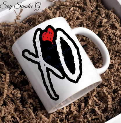 XO Hugs & Kisses - UVDTF Decal for cups/hard surfaces