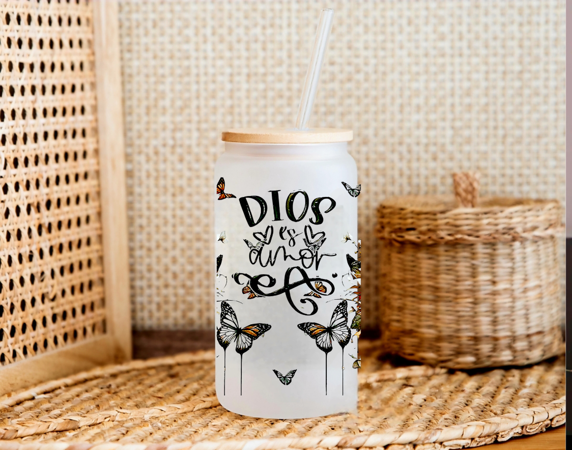 Dios es Amor (GOD is Love) - UVDTF Wrap for cups/hard surfaces