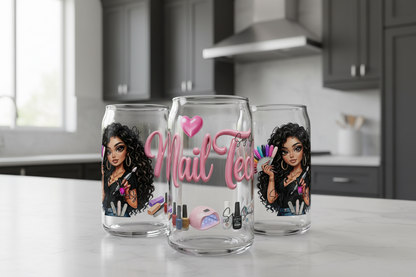 Nail Tech - UVDTF Wrap for cups/hard surfaces sticker
