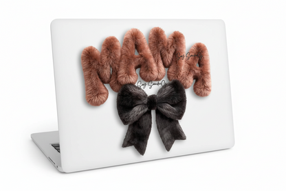 Mama Fluffy Bow - UVDTF Decal for cups/hard surfaces sticker