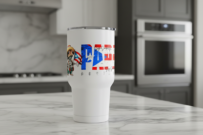 Papa Boricua - UVDTF Wrap for cups/hard surfaces sticker