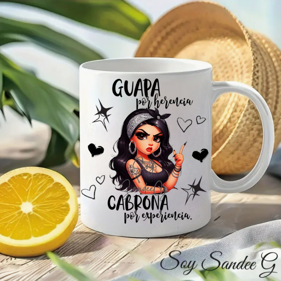 Guapa por Herencia (Hereditary Cuteness) - UVDTF Decal for cups/hard surfaces sticker