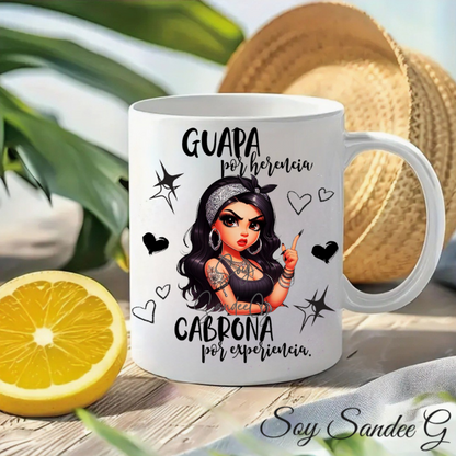 Guapa por Herencia (Hereditary Cuteness) - UVDTF Decal for cups/hard surfaces sticker