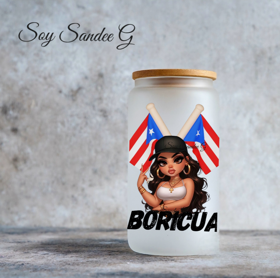 La Boricua - UVDTF Decal for cups/hard surfaces sticker