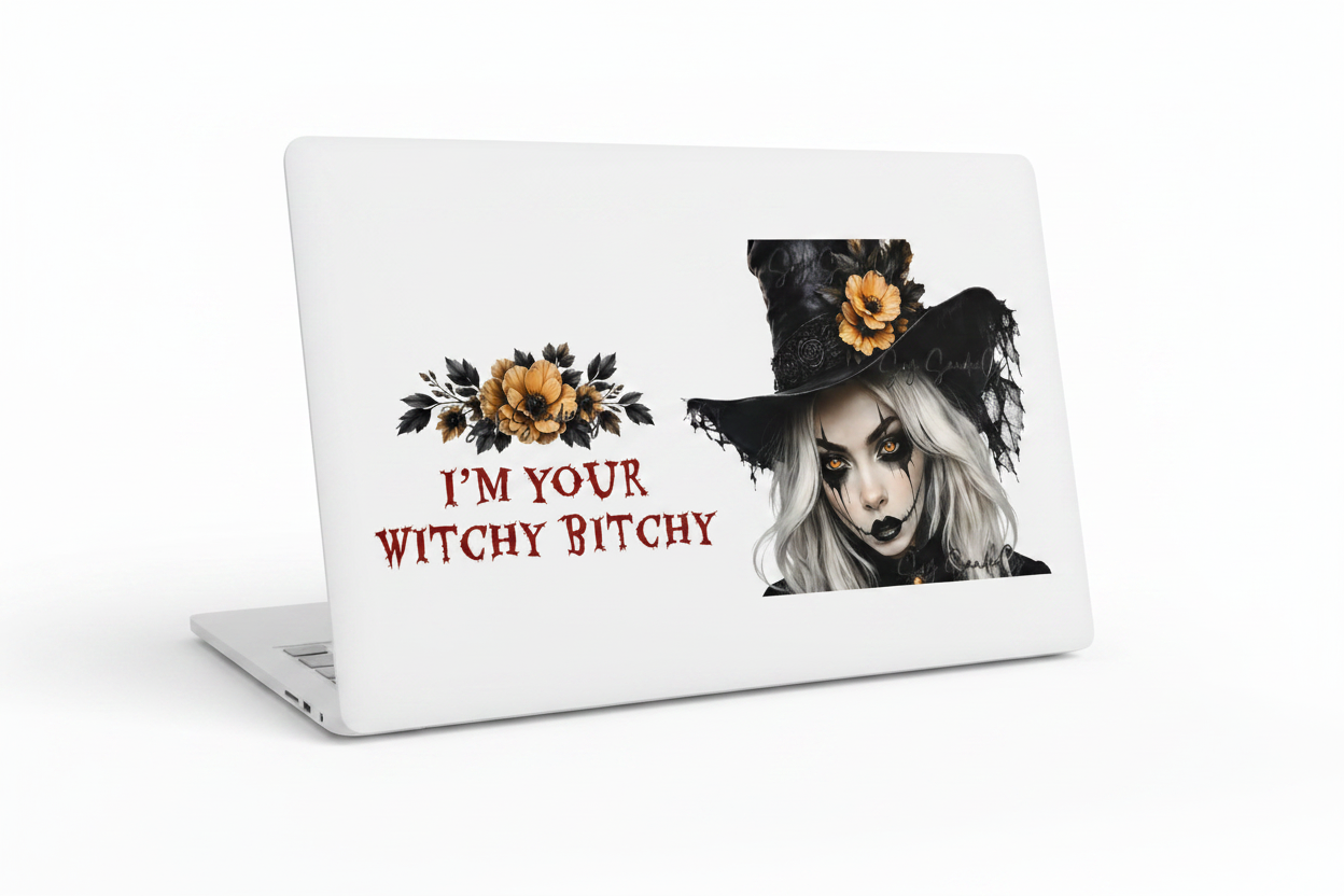 I'm Your Witchy Bitchy - UVDTF wrap for cups/hard surfaces sticker