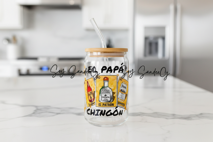 El Papá Chingón - UVDTF Wrap for cups/hard surfaces sticker
