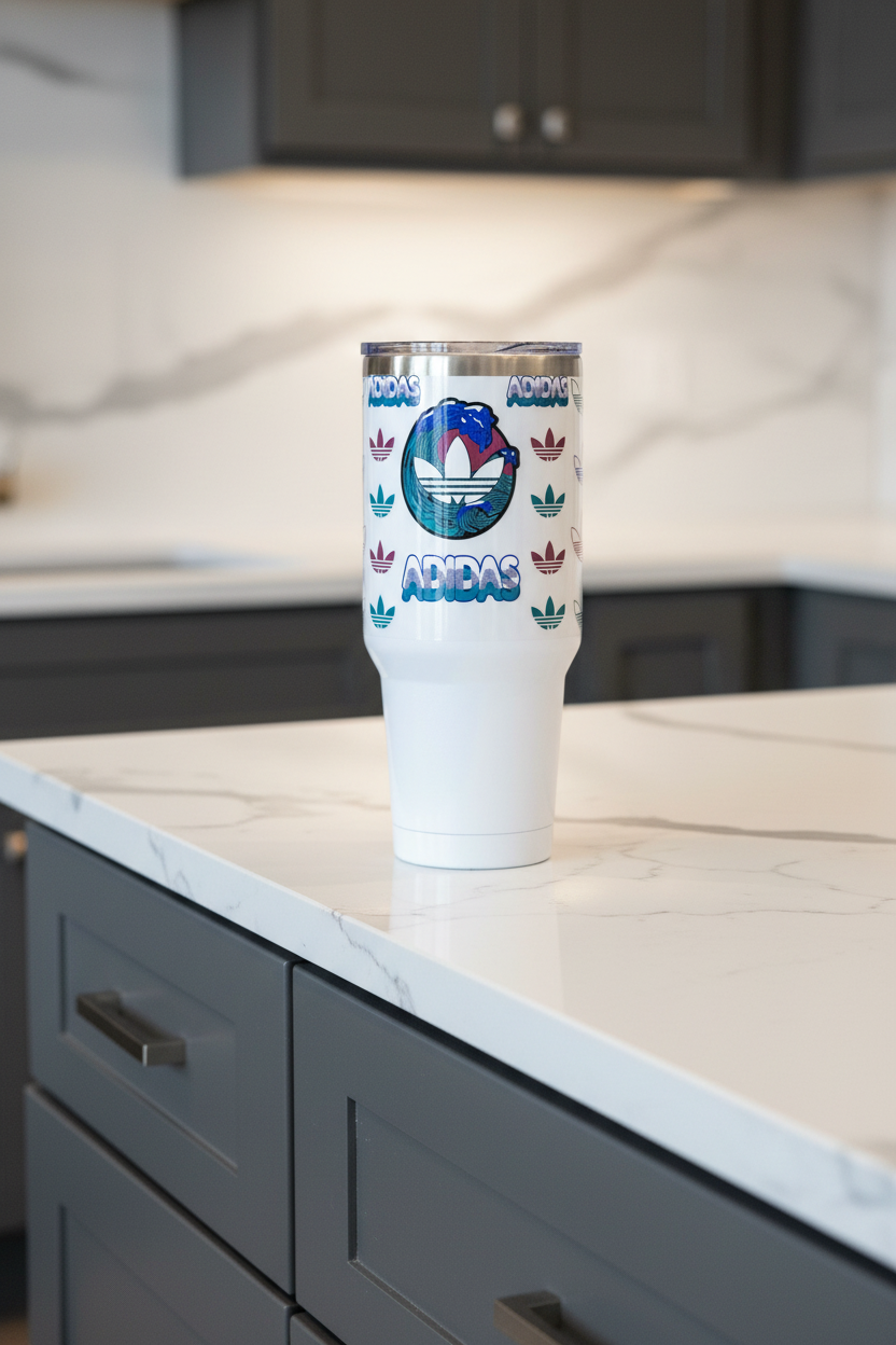 Adidas - UVDTF wrap for cups/hard surfaces sticker