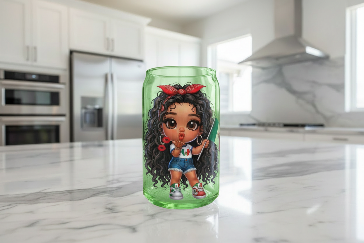 Mexican Cutie - UVDTF Decal for cups/hard surfaces sticker