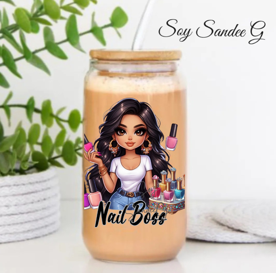 Nail Boss Cutie - UVDTF Decal for cups/hard surfaces sticker