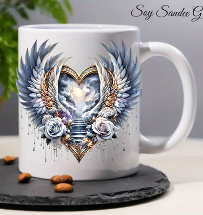 Calcomanía UVDTF con calavera de azúcar y bandera mexicana