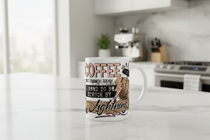 Coffee Isn't Enough - UVDTF Decal for cups/hard surfaces sticker