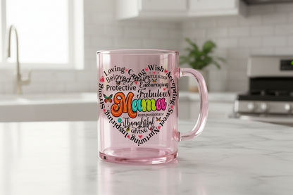 Mama Heart - UVDTF Decal for cups/hard surfaces sticker