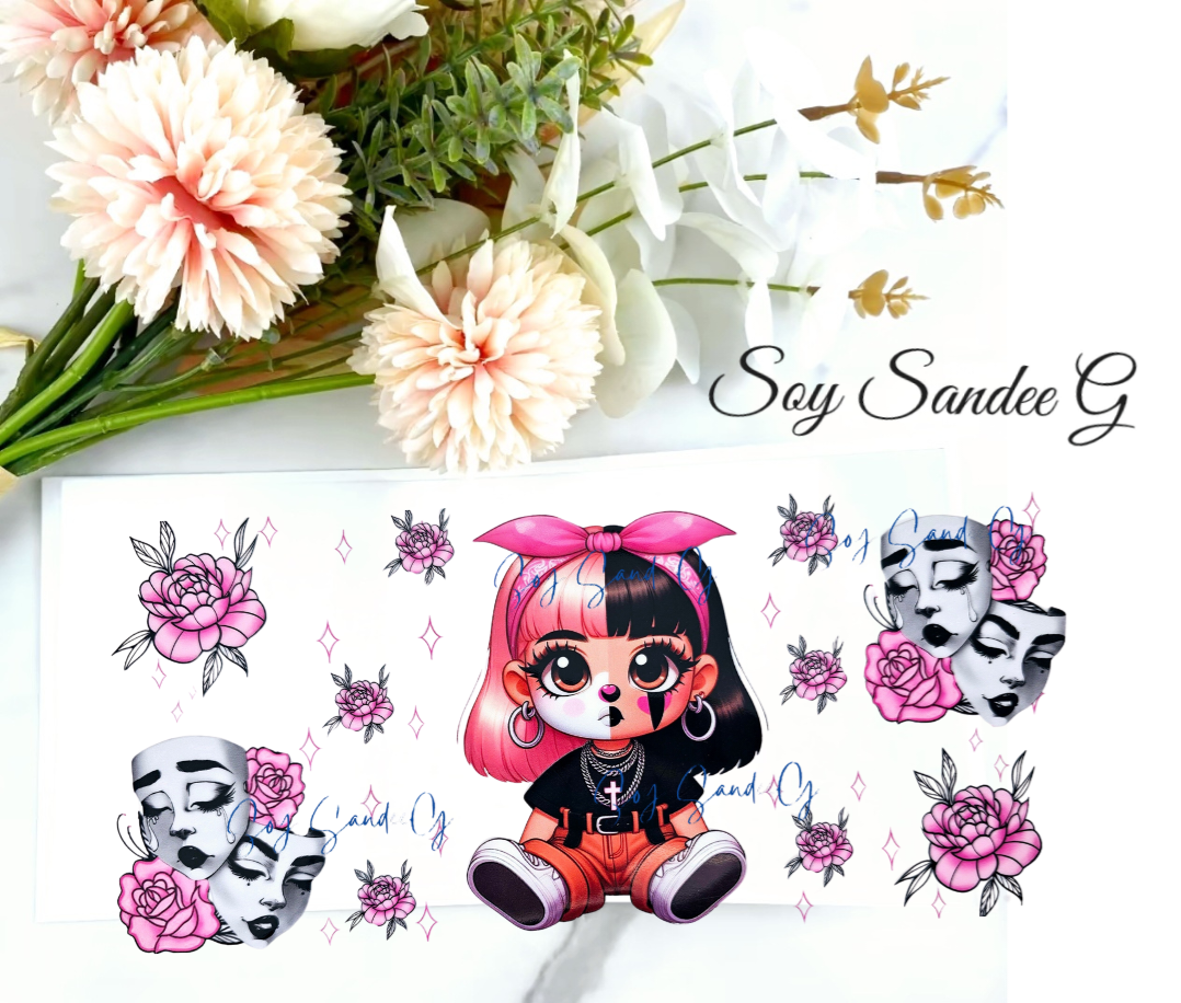 Baby Chola - UVDTF Wrap for cups/hard surfaces sticker