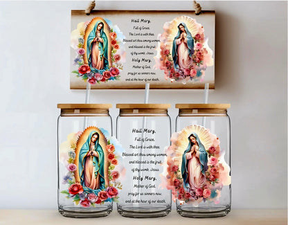 Hail Mary - UVDTF Wrap for cups/hard surfaces sticker