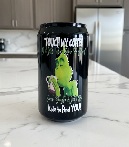 Touch MY Coffee! - UVDTF Decal for cups/hard surfaces sticker