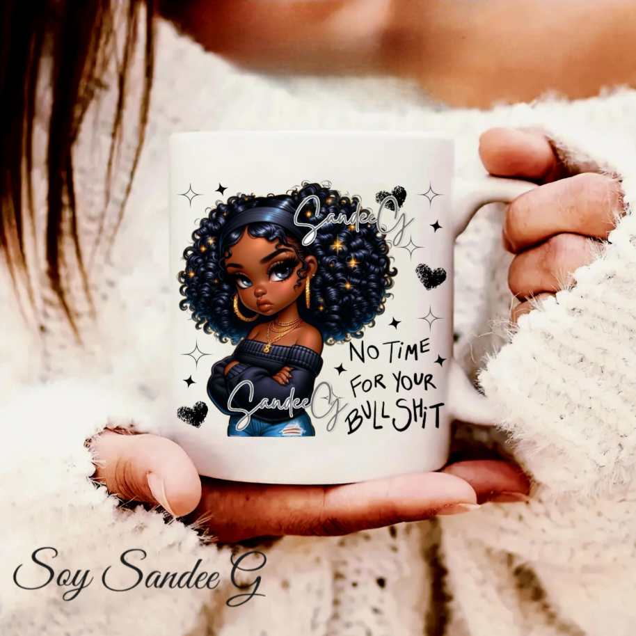 No Time For Your Bullshit - UVDTF Decal for cups/hard surfaces sticker