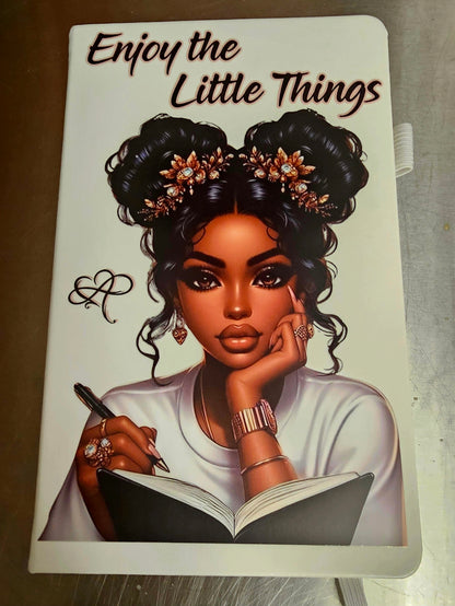 Journal - White Lined Hardback Cover