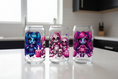 Voodoo Cuties - UVDTF Wrap for cups/hard surfaces sticker
