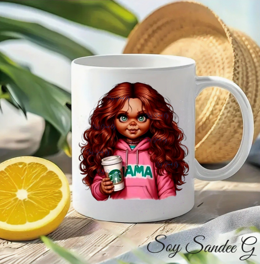 Chucky Mama- UVDTF Decal for cups/hard surfaces sticker