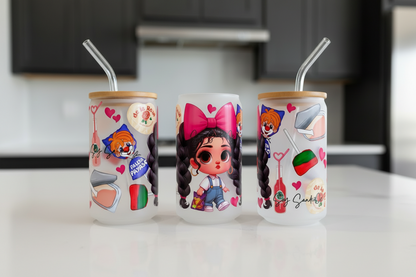 Paleta Payaso Cutie - UVDTF Wrap for cups/hard surfaces sticker