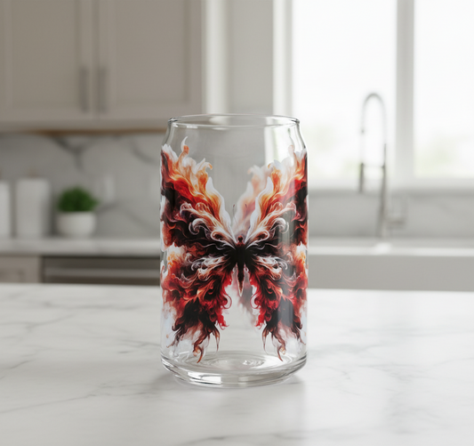 Calcomanía UVDTF Smoke Butterfly n.° 4