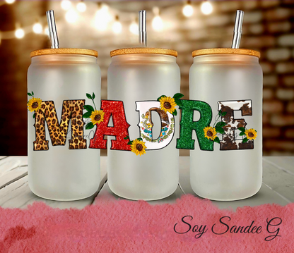 Mexican Madre - UVDTF Wrap for cups/hard surfaces sticker