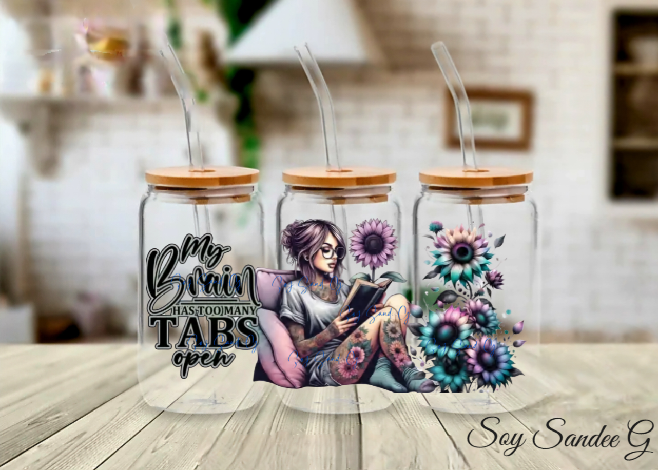 Mi cerebro tiene demasiadas pestañas abiertas - UVDTF Wrap