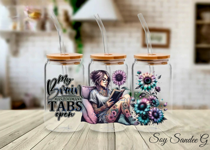 Mi cerebro tiene demasiadas pestañas abiertas - UVDTF Wrap