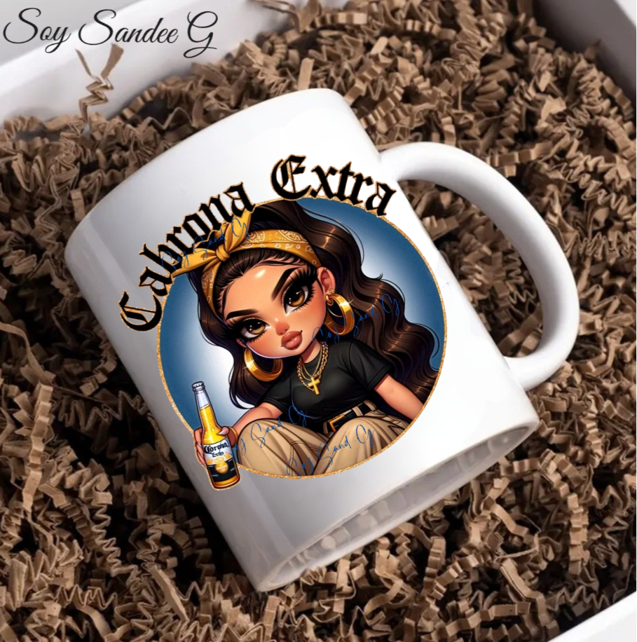 Cabrona Extra - UVDTF Decal for cups/hard surfaces sticker