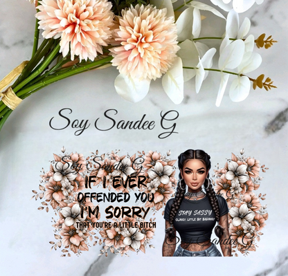 If I Ever Offended You - UVDTF Wrap for cups/hard surfaces sticker