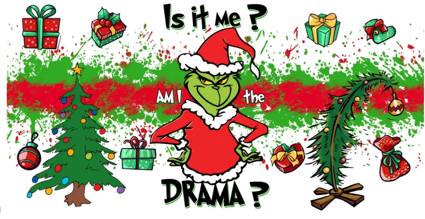 ¿Soy yo? ¿Soy el drama? Envoltura UVDTF