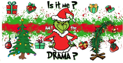 ¿Soy yo? ¿Soy el drama? Envoltura UVDTF