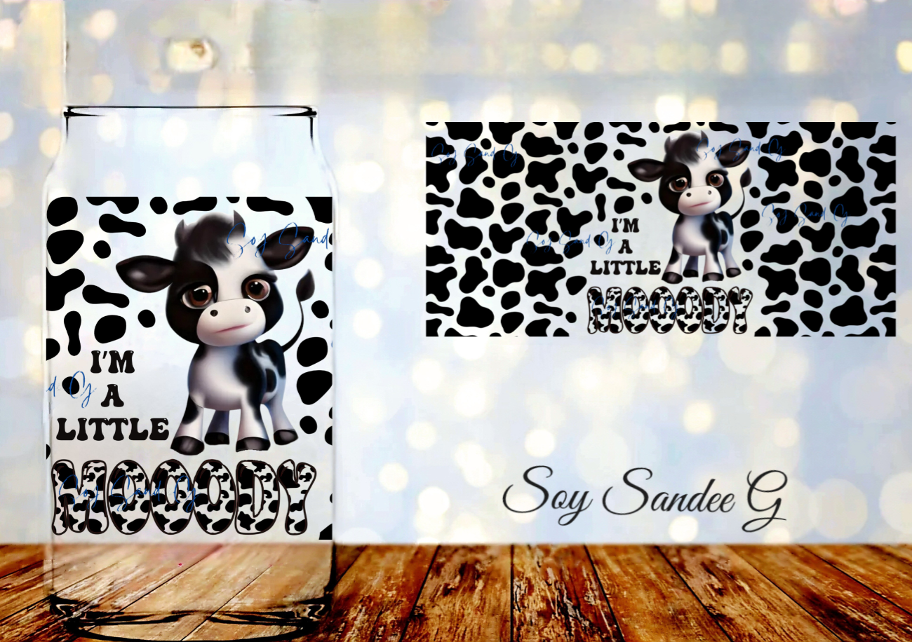 Baby I'm a little Moody - UVDTF wrap for cups/hard surfaces sticker