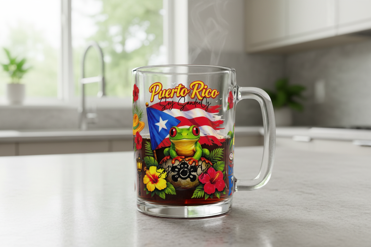 Boricua Papi - UVDTF Wrap for cups/hard surfaces sticker