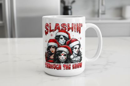 Slashing through the Snow - UVDTF Decal for cups/hard surfaces sticker