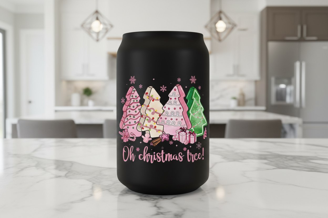 Oh Christmas Tree - UVDTF Decal for cups/hard surfaces sticker