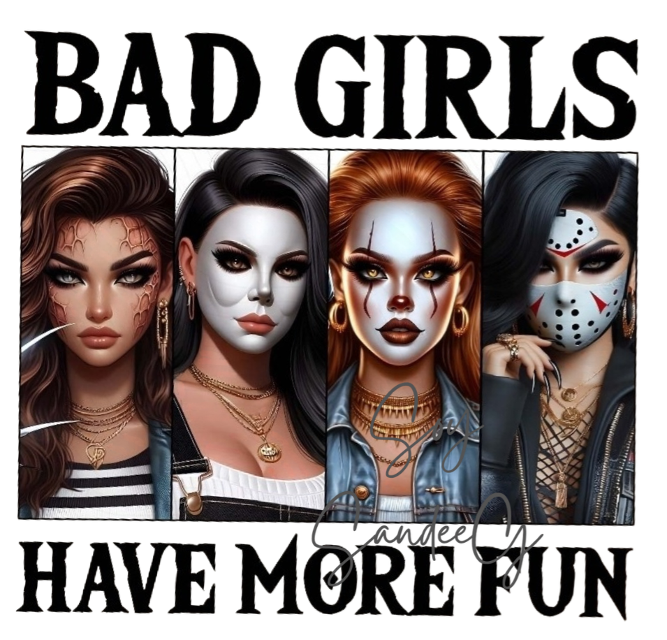 Bad Girls Have More Fun - UVDTF Decal for cups/hard surfaces sticker
