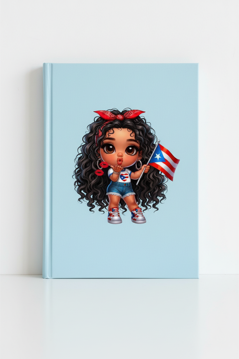 Puerto Rican Cutie #2 - UVDTF Decal for cups/hard surfaces sticker