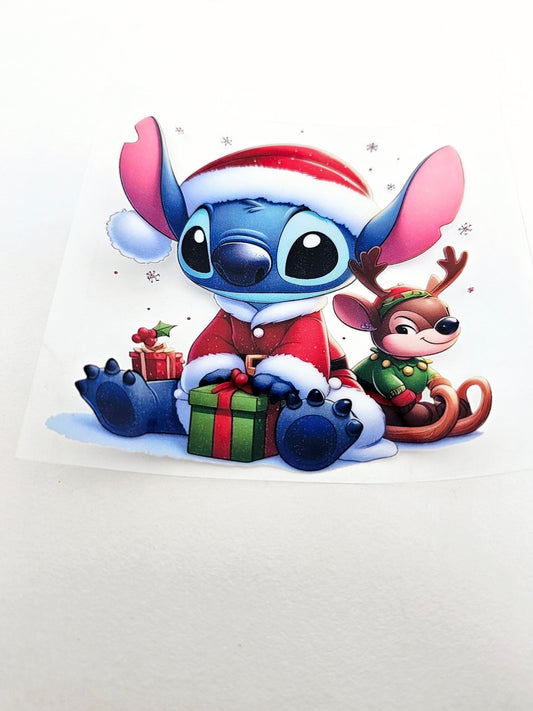 Stitch Gift UVDTF Decal