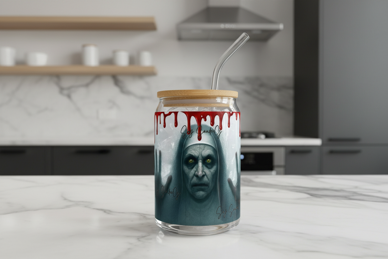 Nun - UVDTF Wrap for cups/hard surfaces sticker