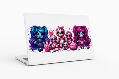 Voodoo Cuties - UVDTF Wrap for cups/hard surfaces sticker