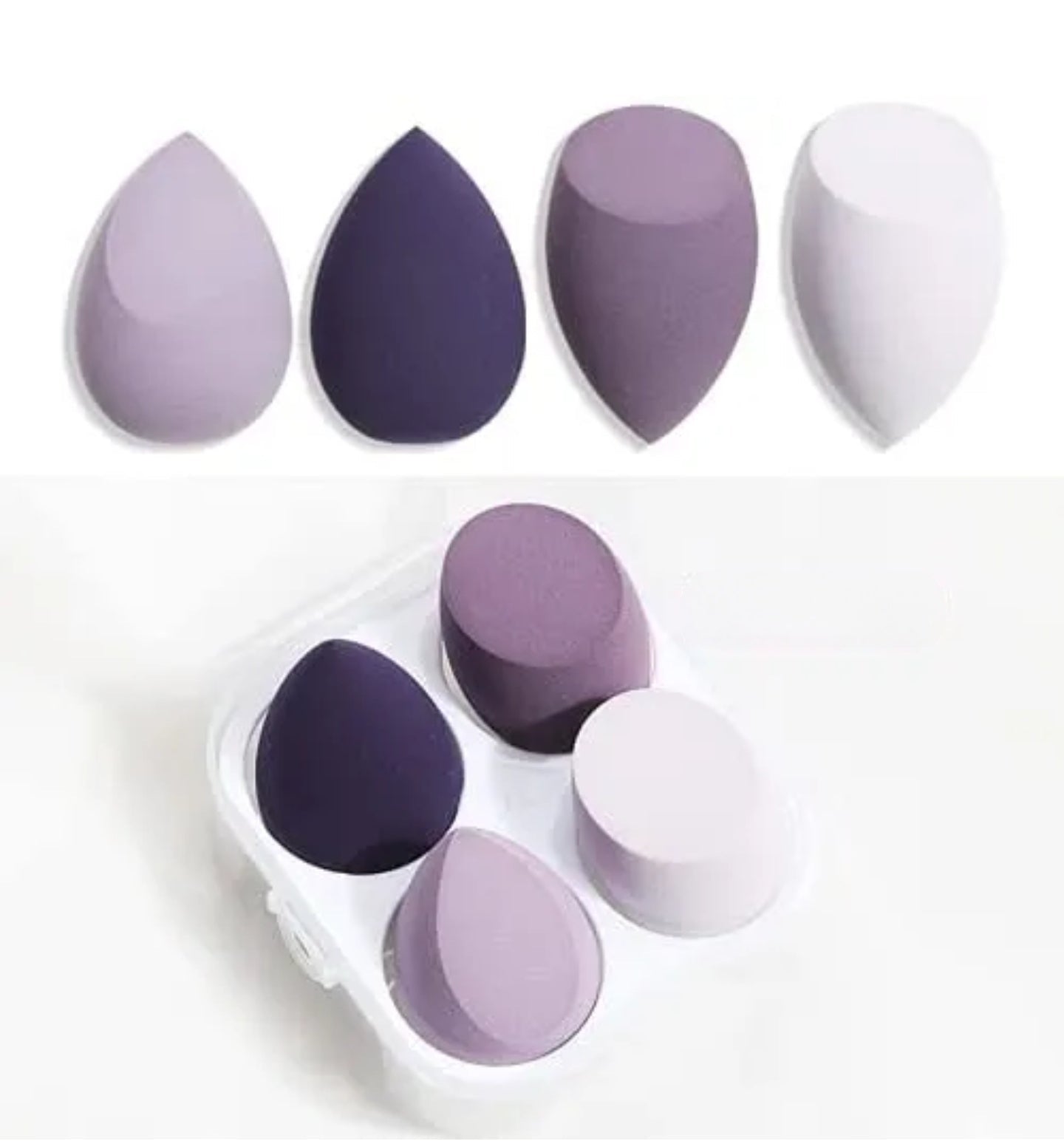 Makeup Sponges with Storage Case