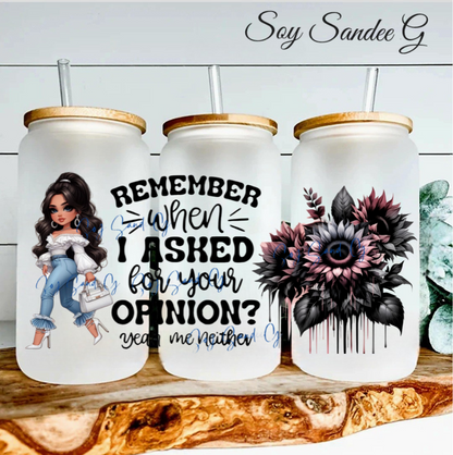 ¿Recuerdas cuando te pedí tu opinión? - UVDTF Wrap