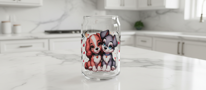 Doggie Love - UVDTF Wrap for cups/hard surfaces sticker