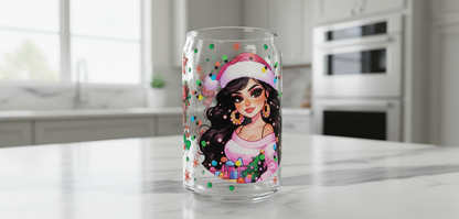 Latina Christmas - UVDTF Wrap for cups/hard surfaces sticker