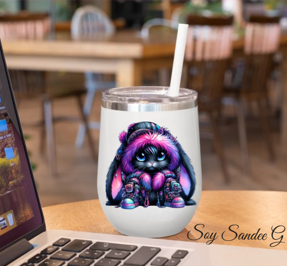 Punk Bunny - UVDTF Decal for cups/hard surfaces sticker