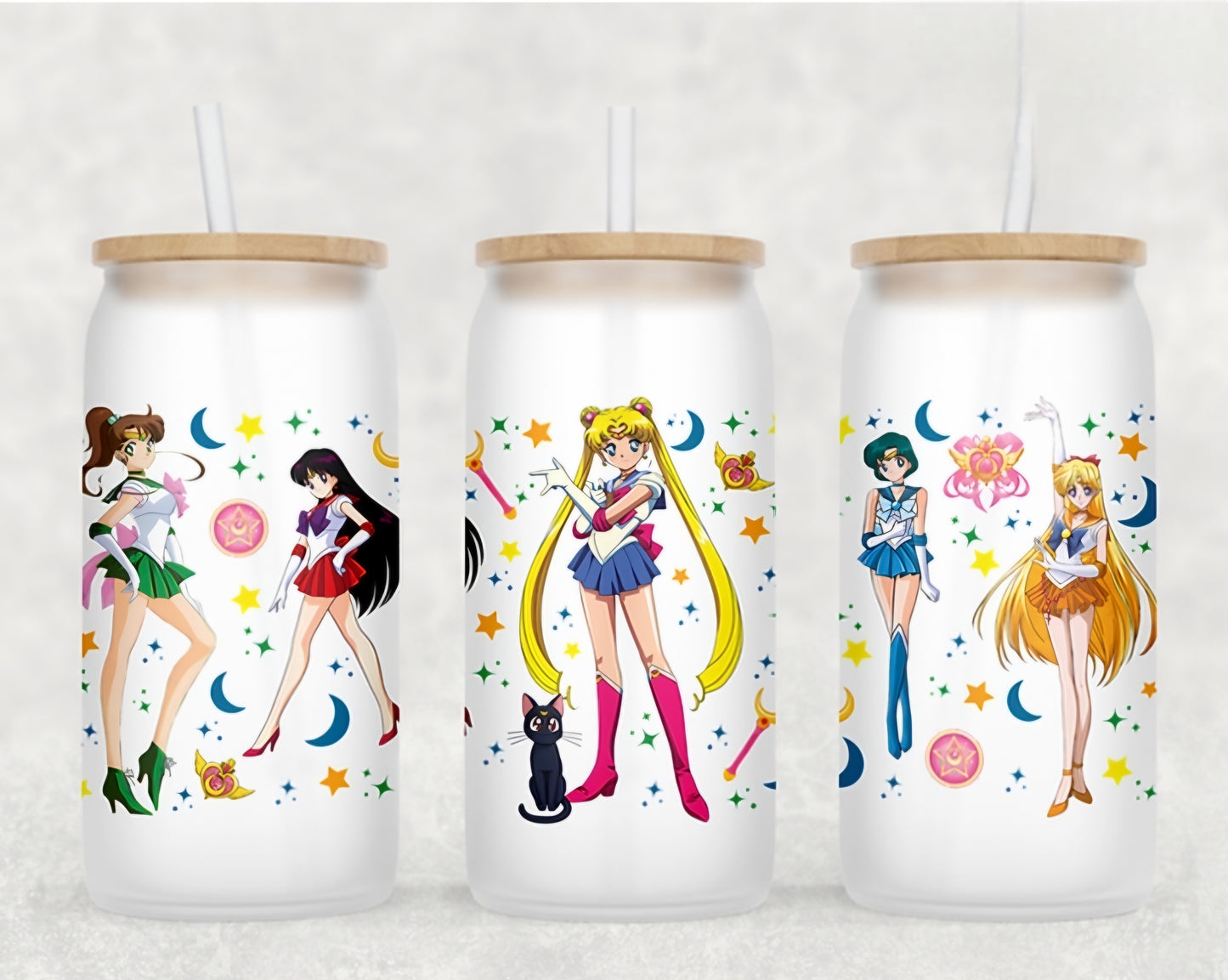 Sailor Moon & Friends UVDTF wrap