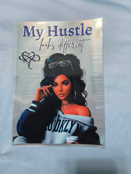 A5 size Wrap for journals/ipad/books/hard surfaces sticker